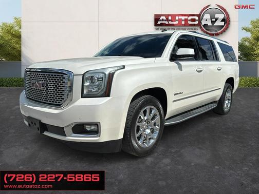 White Diamond Tricoat 2015 GMC Yukon XL 1500 Denali