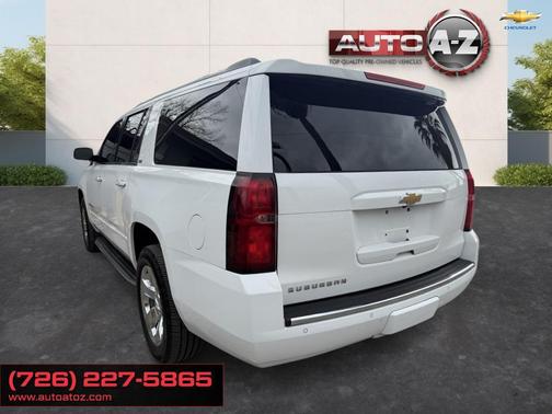 Summit White 2016 Chevrolet Suburban LTZ