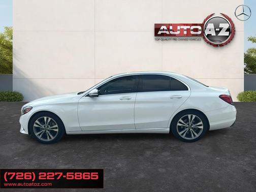 White 2019 Mercedes-Benz C-Class C300