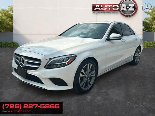 White 2019 Mercedes-Benz C-Class C300