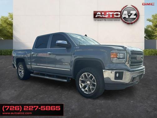 Light Steel Gray Metallic 2015 GMC Sierra 1500 SLT