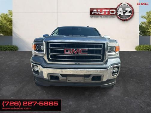 Light Steel Gray Metallic 2015 GMC Sierra 1500 SLT