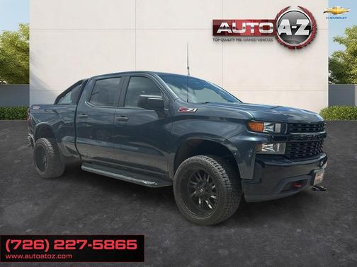Shadow Gray Metallic 2019 Chevrolet Silverado 1500 Custom Trail Boss