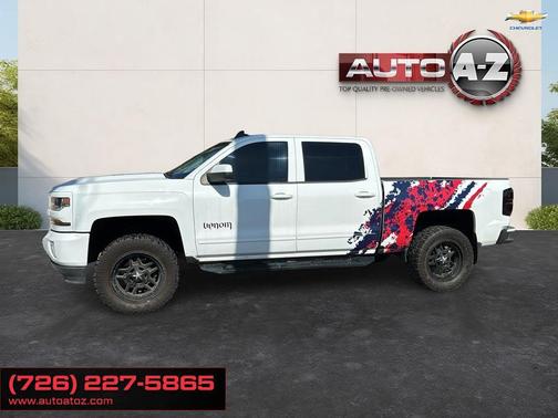 Summit White 2017 Chevrolet Silverado 1500 2LT