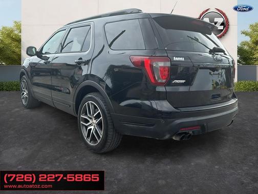 Shadow Black 2018 Ford Explorer Sport
