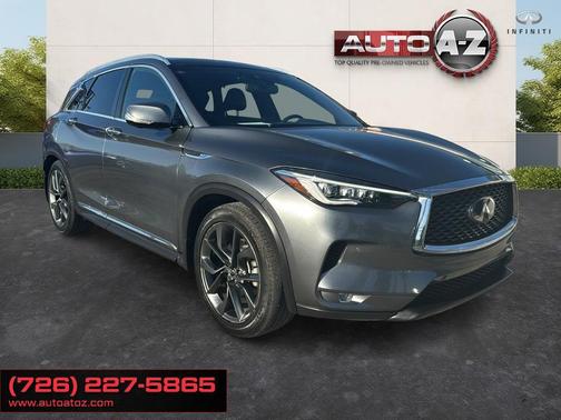 Pewter 2019 INFINITI QX50 ESSENTIAL