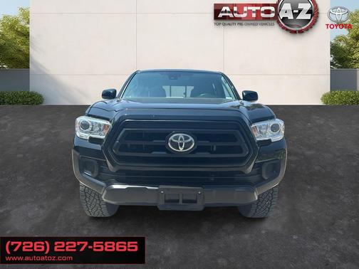 Midnight Black Metallic 2022 Toyota Tacoma SR