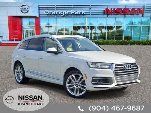 Carrara White 2018 Audi Q7 3.0T Prestige