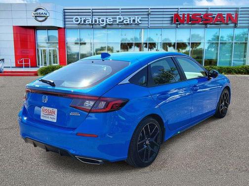 Boost Blue Pearl 2024 Honda Civic Sport Touring