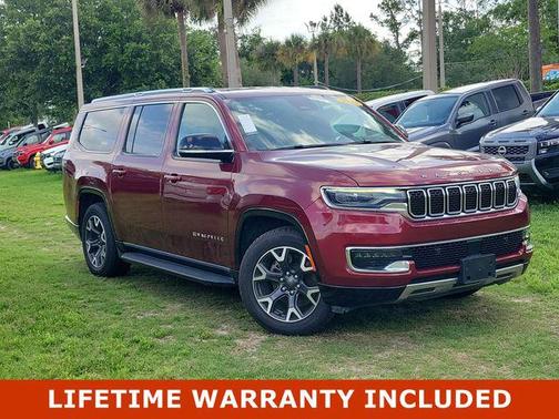 Velvet Red Pearlcoat 2023 Jeep Wagoneer L Series III 4x4