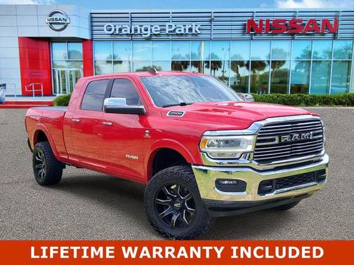 Flame Red Clearcoat 2019 RAM 2500 Laramie Mega Cab 4x4 6'4' Box