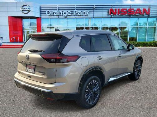 Champagne Silver Metallic 2026 Nissan Rogue Platinum