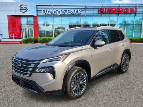Champagne Silver Metallic 2026 Nissan Rogue Platinum