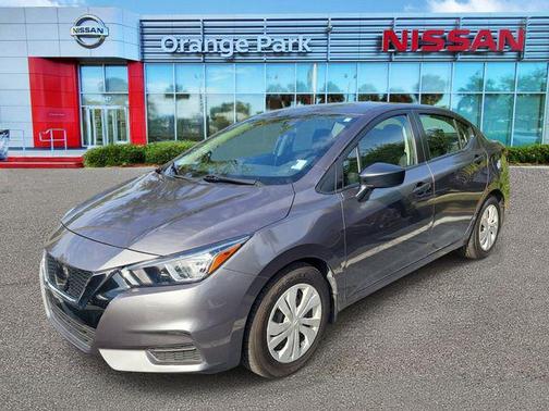 Gun Metallic 2021 Nissan Versa 1.6 S