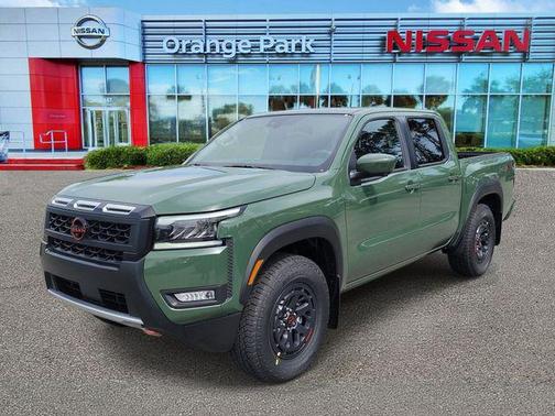 Tactical Green Metallic 2026 Nissan Frontier PRO-X
