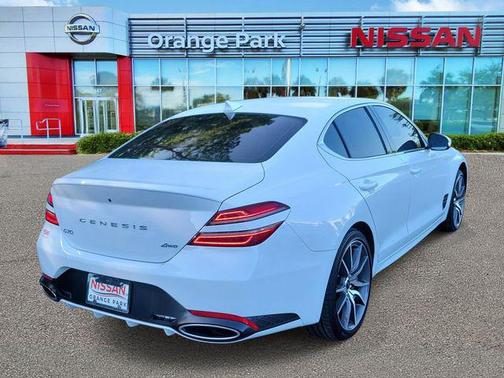 Alta White 2024 Genesis G70 2.5T AWD