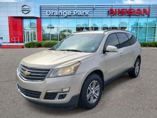Champagne Silver Metallic 2016 Chevrolet Traverse 1LT