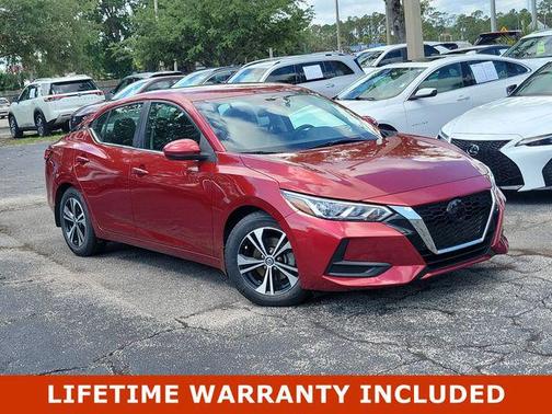 Scarlet Ember Tintcoat 2022 Nissan Sentra SV