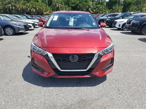Scarlet Ember Tintcoat 2022 Nissan Sentra SV