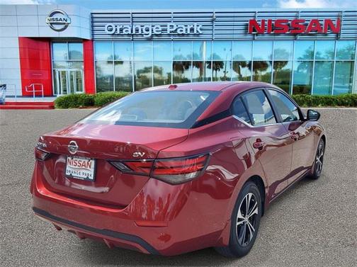 Scarlet Ember Tintcoat 2022 Nissan Sentra SV