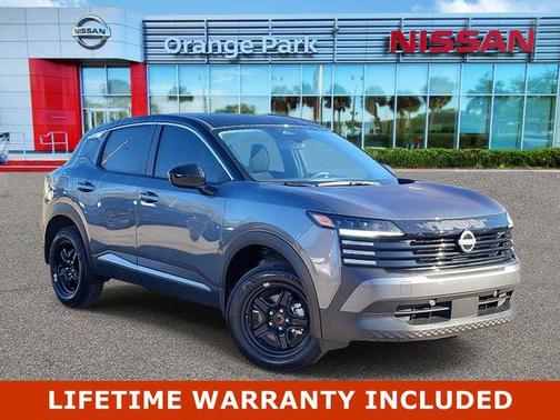 Gun Metallic/Super Black 2025 Nissan Kicks SV