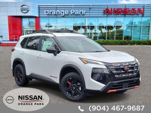 Everest White Pearl Tricoat 2026 Nissan Rogue Rock Creek