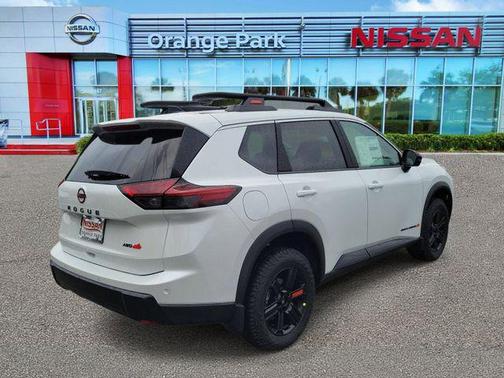 Everest White Pearl Tricoat 2026 Nissan Rogue Rock Creek