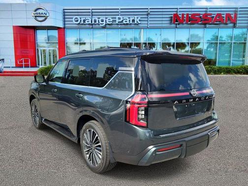 Alpine Metallic/Super Black 2026 Nissan Armada Platinum Reserve