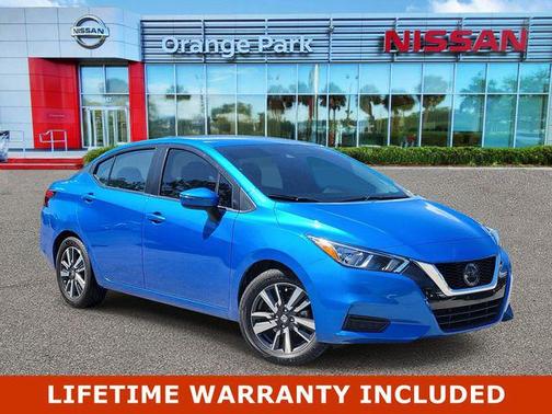 Electric Blue Metallic 2021 Nissan Versa 1.6 SV