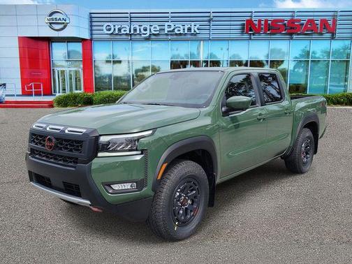 Tactical Green Metallic 2026 Nissan Frontier PRO-X