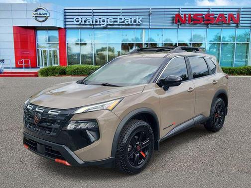 Baja Storm Metallic 2025 Nissan Rogue Rock Creek