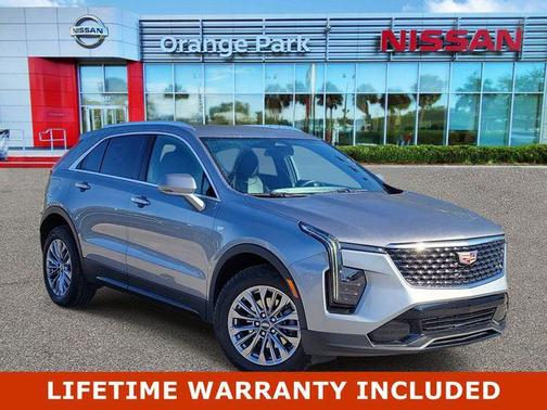 Argent Silver Metallic 2024 Cadillac XT4 Premium Luxury