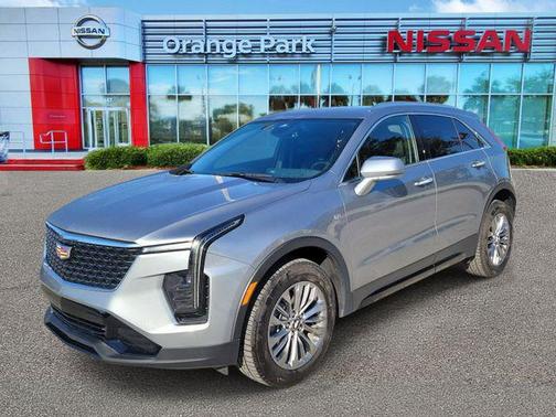 Argent Silver Metallic 2024 Cadillac XT4 Premium Luxury