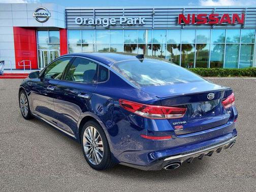 Horizon Blue 2019 Kia Optima SX Turbo