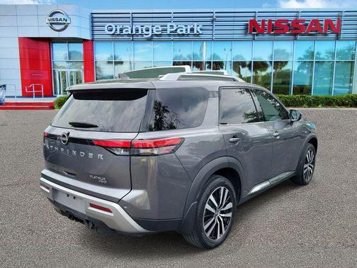 Gun Metallic 2023 Nissan Pathfinder Platinum 4WD