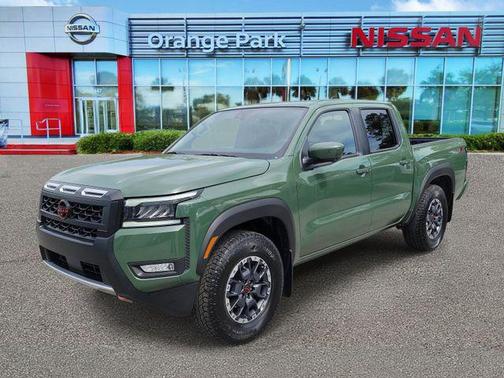 Tactical Green Metallic 2026 Nissan Frontier PRO-X