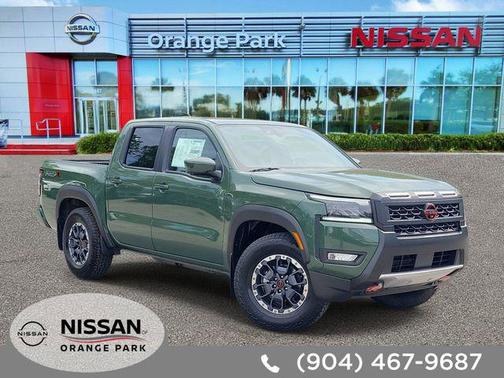 Tactical Green Metallic 2026 Nissan Frontier PRO-X