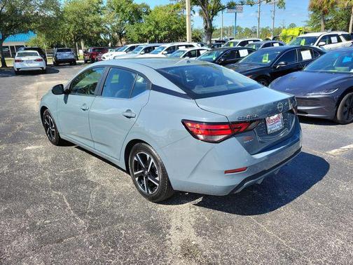 Atlantic Gray Metallic 2024 Nissan Sentra SV