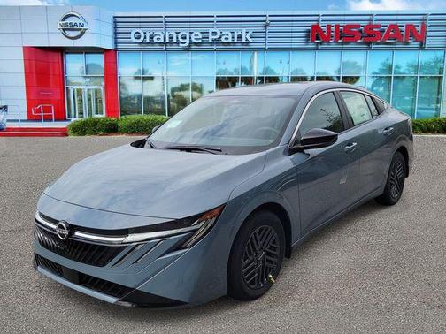Atlantic Gray Metallic 2026 Nissan Sentra SV