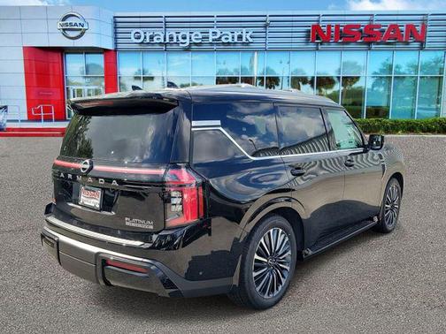 Super Black 2026 Nissan Armada Platinum Reserve
