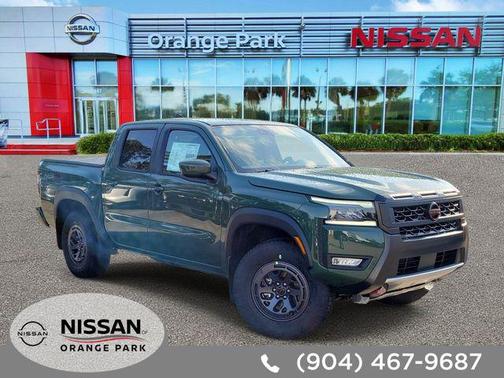 Tactical Green Metallic 2026 Nissan Frontier PRO-4X