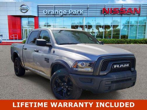 Billet Silver Metallic Clearcoat 2024 RAM 1500 Classic Warlock Crew Cab 4x4 5'7' Box