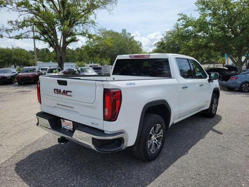 Summit White 2024 GMC Sierra 1500 SLT