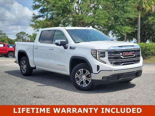 Summit White 2024 GMC Sierra 1500 SLT