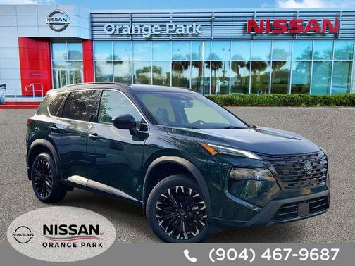 Obsidian Green 2026 Nissan Rogue Dark Armor