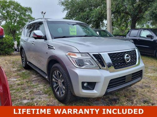 Brilliant Silver 2017 Nissan Armada SL