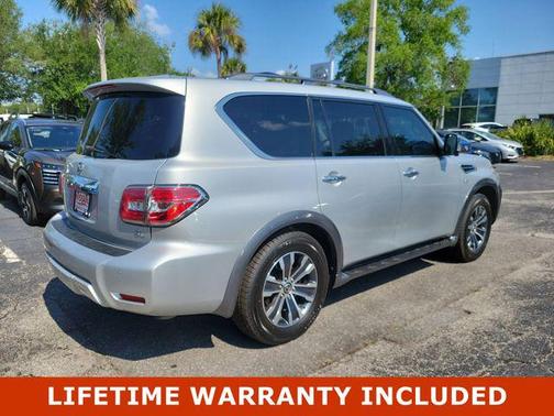 Brilliant Silver 2017 Nissan Armada SL