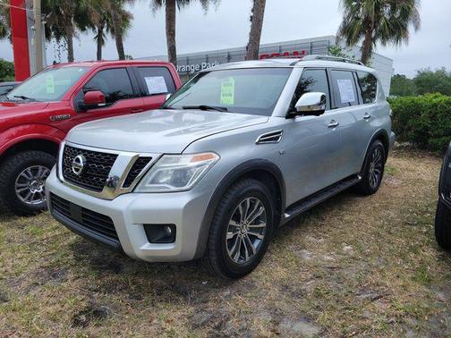 Brilliant Silver 2017 Nissan Armada SL
