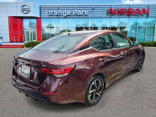 Rosewood Metallic 2024 Nissan Sentra SV