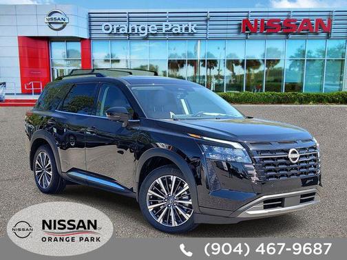 Super Black 2026 Nissan Pathfinder Platinum